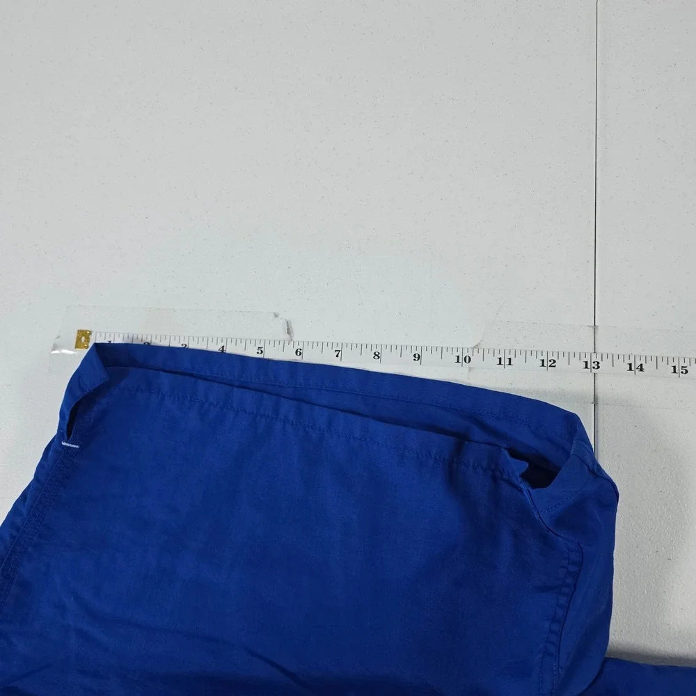 Duluth Trading Co Mens Blue Swim Trunks Board Shorts Nylon‎ Mesh Lined L 40445